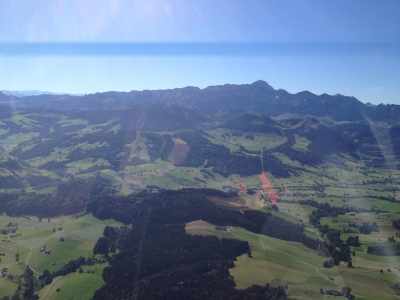 Rundflug um den Säntis